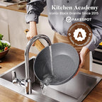 Kitchen Academy Granite Nonstick Cookware Set - Image 5