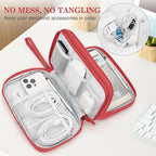 FYY Electronic Organizer, Large Travel Cable Organizer Bag Pouch Electronic - Image 5
