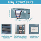 VENO 10 Pack Moving Bags, Comforter and Blanket Storage Bags - Image 4