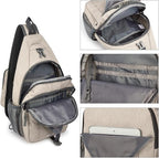 G4Free Sling Bag RFID Blocking Sling Backpack Crossbody Chest Bag Daypack - Image 5