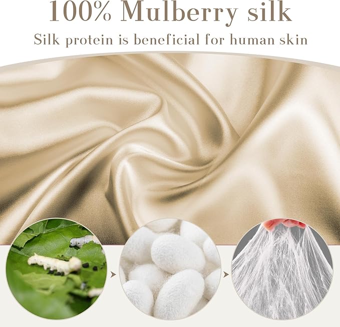100% Mulberry Silk Sleep Mask Eye Mask - Image 3