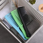 Wide Tooth comb, Large Detangling Comb for Women and Men, Durable Styling Brush for Curly, Long, Wet Hair Types - Professional Hair Care.
