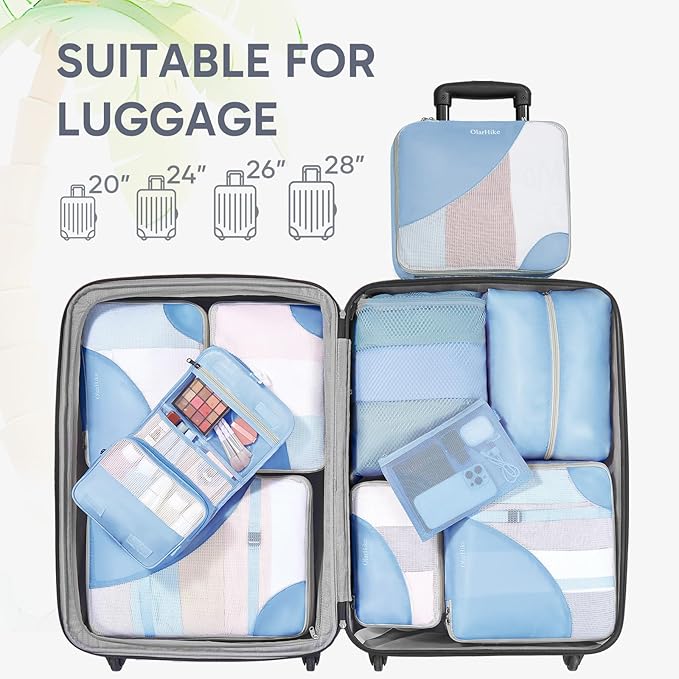 ALL INCLUDED 10 Set Durable Packing Cubes - Image 7