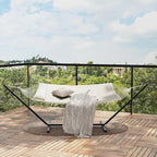 Hammock with Stand for Outside, 2 Person Portable Hammock with Breathable - Image 8