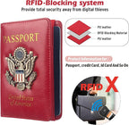 Coowayze US Passport Holder Wallet - Image 2