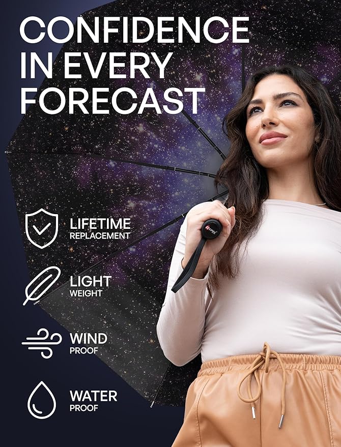 REPEL Windproof Travel Umbrella - Image 3