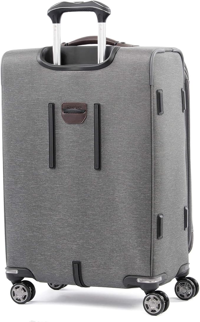 Travelpro Platinum Elite Softside Expandable Luggage, 8 Wheel Spinner Suitcase - Image 4