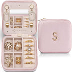 Vlando Wedding Gifts, Travel Jewelry Organizer, Necklace Organizer Earrings by VLANDO