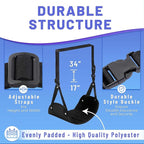 Airplane Foot Hammock, Perfect Airplane Footrest to Relax Your Feet | Foot - Image 3