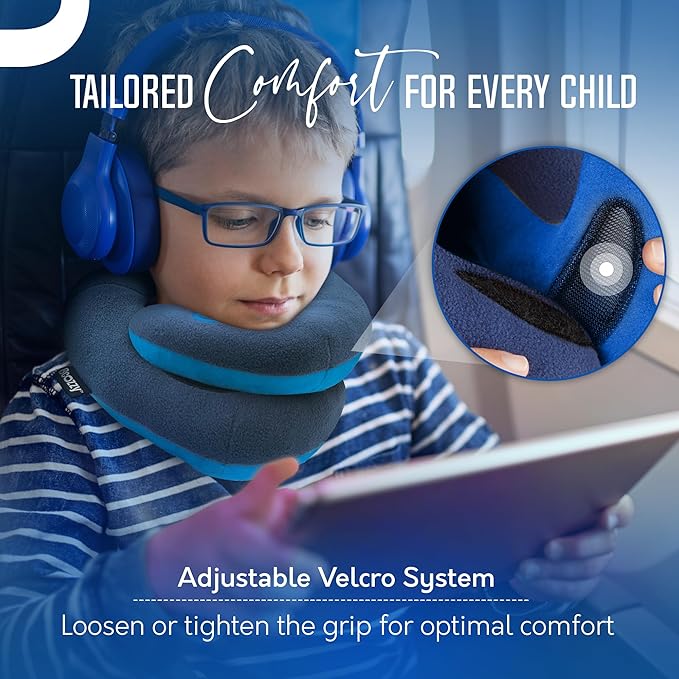 BCOZZY Kids Travel Neck Pillow– Patented Soft Child Pillow - Image 7