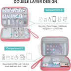 CILLA Electronics Organizer Travel, Travel Cord Organizer Case, Compact - Image 3