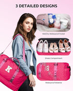 Monogrammed Gift for Woman, Gifts for Women-Initial Travel Bag - Image 7