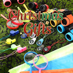 12 Set Binocular Compass Magnifying Glass Set Christmas Birthday Gift Small - Image 2