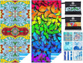 2 Pack Microfiber Lightweight Beach Towel Sand Free Quick Dry Absorbent Thin by WIDDONEN