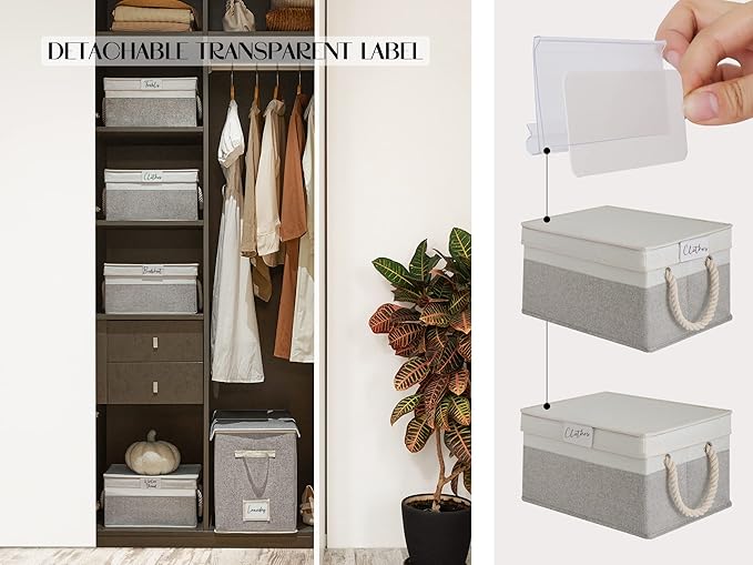 LoforHoney Home Fabric Storage Bins - Image 3