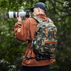 Padwa Lifestyle Camouflage Camera Backpack - Image 2