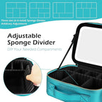 MOMIRA Travel Makeup Bag Cosmetic Bag Makeup Organizer Bag - Image 4