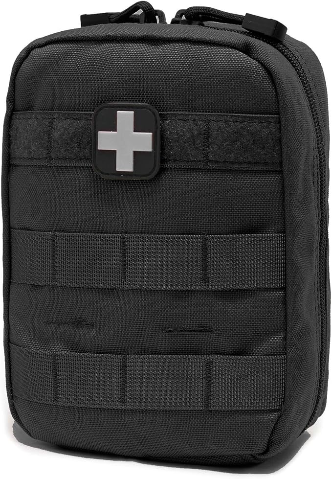 EMT Pouch MOLLE Ifak Pouch Tactical MOLLE Medical First Aid Kit Utility Pouch by Carlebben