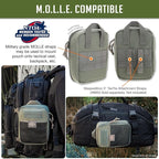 MAXPEDITION Beefy Pocket Organizer, MOLLE-Compatible, 1000D Nylon Tactical Pouch - Image 6
