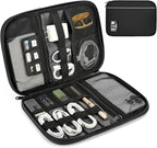 Electronic Organizer Travel Case, All-in-One Portable Cable Organizer Bag by Castura