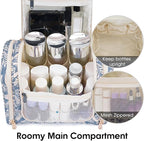 Narwey Hanging Toiletry Bag for Women Travel Makeup Bag Organizer Toiletries - Image 5