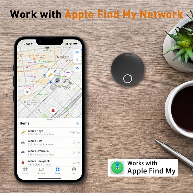 Air Tracker Tags, Smart Bluetooth Tracker, Compatible - Image 2
