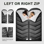Sleeping Bags for Adults Cold Weather, Waterproof, Lightweight Camping Sleeping - Image 2