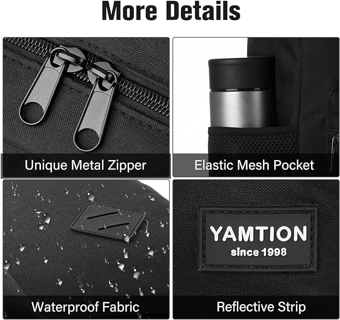 School Backpack 3PCS Sets for Teens Lightweight Bookbag - Image 3