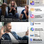AI Language Translator Earbuds Real Time, 164 Language/6 Translation Modes - Image 3