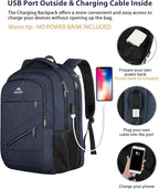 MATEIN 17 Inch Laptop Backpack, Large College Backpack Carry On TSA Approved - Image 4