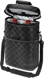 opux 2 Bottle Wine Carrier Tote, Insulated Leakproof Wine Cooler Bag, Wine by OPUX