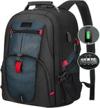 LOVEVOOK Travel Backpack for Men 17inch Large Work Backpack for Men Large by LOVEVOOK