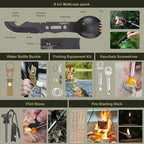 XUANLAN Emergency Survival Kit, Outdoor Survival Gear Tool - Image 4