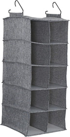Household Essentials 10 Pocket Hanging Shoe Closet Organizer by HouseholdEssentials