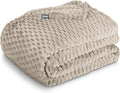 Bare Home Textured Fleece Blanket by BareHome