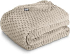 Bare Home Textured Fleece Blanket by BareHome