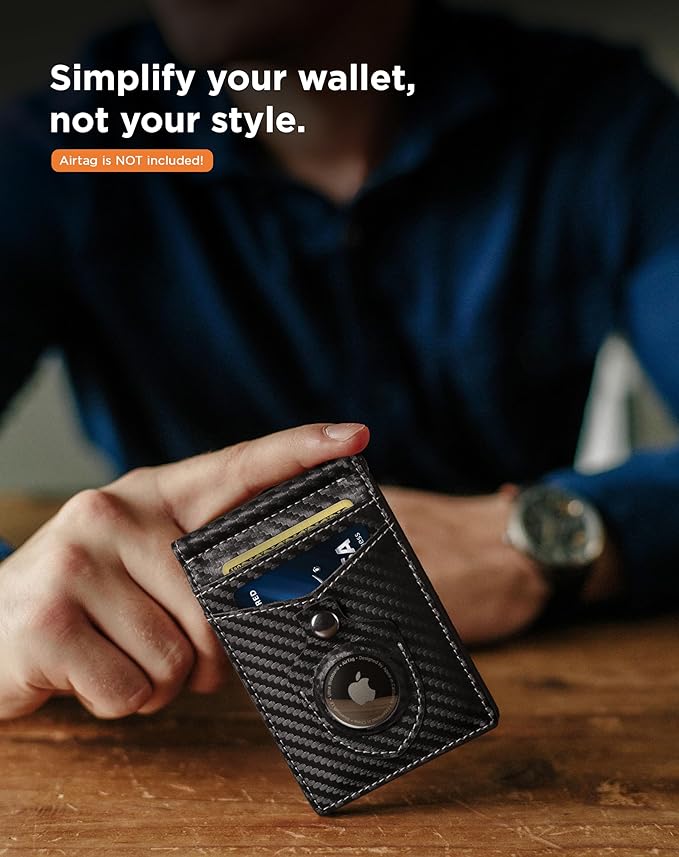 SERMAN BRANDS RFID Blocking Wallet Slim Bifold - Image 2