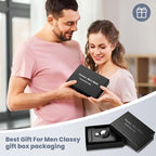 AirTag Wallet for Men, RFID Blocking Slim Mens Wallet - Image 7