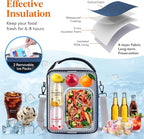 Lifewit Insulated Lunch Box for Men, Expandable Cooler Bag, Freezable Lunch Bag - Image 2