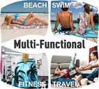 2 Pack Oversized Microfiber Beach Towel, Quick Drying, Super Absorbent - Image 5