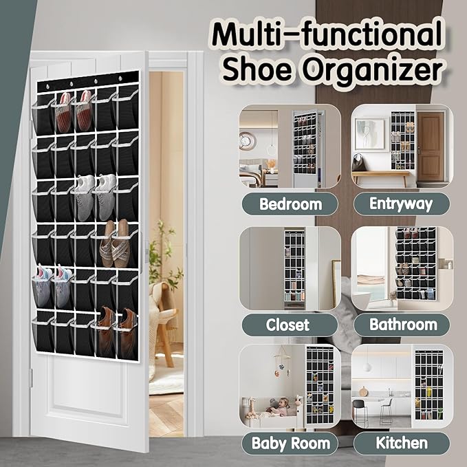 Over the Door Shoe Organizer - Image 6