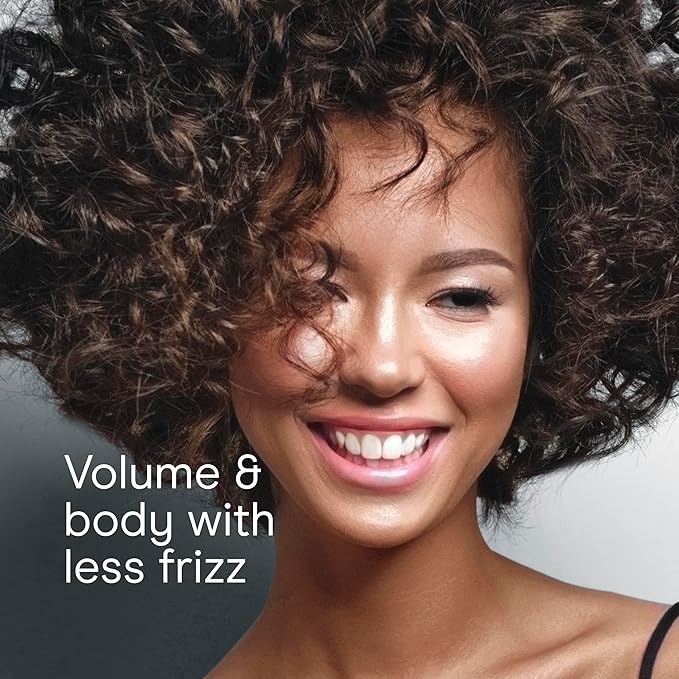 INFINITI PRO CONAIR SmoothWrap Hair Dryer, Blow Dryer with Diffuser and Concentrator Attachments, Advanced Plasma and Ceramic Technology for Less Frizz, More Volume, and Body, Champagne
