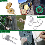 Survival Kit 35 in 1, First Aid Kit, Survival Gear, Christmas Birthday Gifts - Image 7