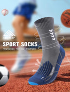 Compression Crew Running Socks: Athletic Socks - Image 3