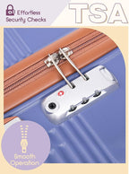 Luggage Sets 5 Piece, Suitcases - Image 2