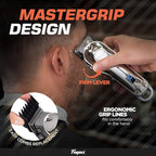 Fagaci Professional Hair Clippers and Trimmer Set - Cordless, 440C Blades