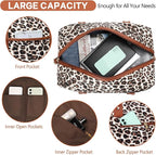 Weekender Bag for Women Canvas Overnight Bag Large Travel Tote Bag Carry on - Image 5