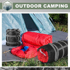 5 Pack Compression Stuff Sack 5 Assorted Size Sleeping Bag Stuff Sack - Image 6