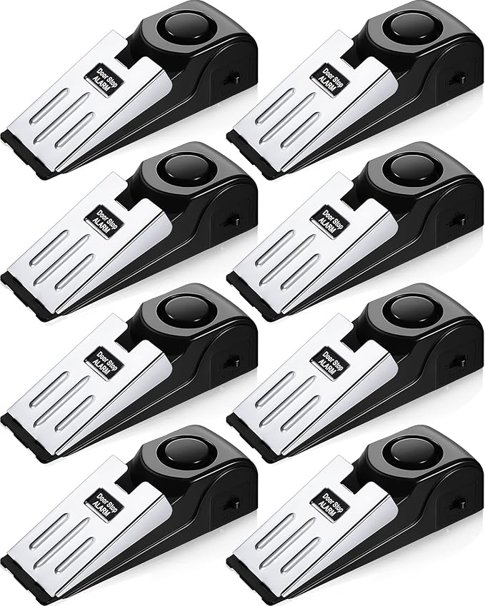 8 Pieces Door Stop Alarm Door Stopper by Ajaredlulu