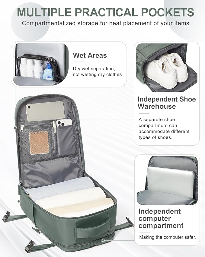 coowoz Travel Backpack Carry On - Image 5
